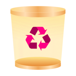 Recycle Bin Empty folder icon in yellow