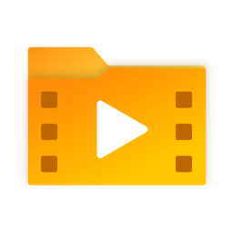 Video 2 folder icon in yellow